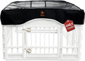 PJYuCien Dog Playpen Mesh Top Cover, Fits 36 Inch 4 Panels Regular Square by PJYuGienPetGarden