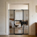 Lumizone Extra Tall Cat Gate 61.02" High Pressure Mounted Extra Wide by Lumizone