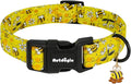 Yellow Dog Collar for Extra Small Dogs, Spring & Summer Theme Small Dog Collars by Unknown