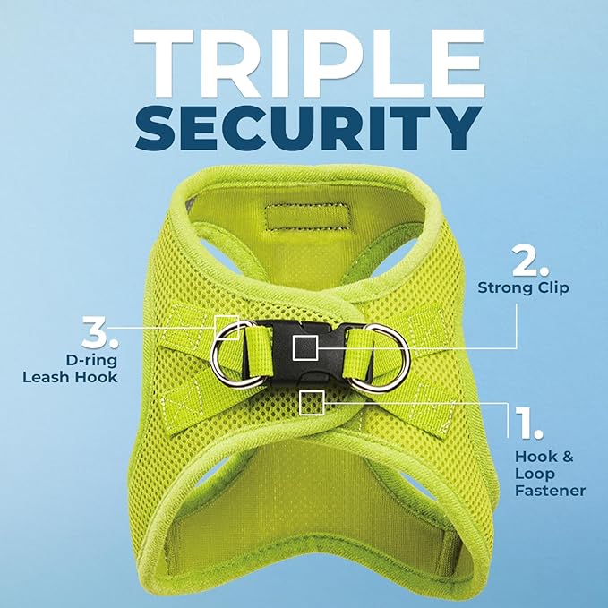 Best Pet Supplies Voyager Step-in Air All Weather Mesh Harness and Reflective - Image 2