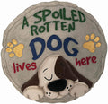 Spoontiques - Garden Décor - Spoiled Rotten Dog Stepping Stone - Decorative by Spoontiques