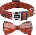 Faleela Soft &Comfy Bowtie Dog Collar, Detachable and Adjustable Bow Tie Collar by Faleela