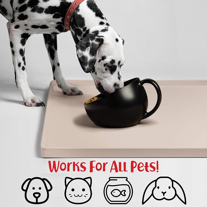 DogBuddy Dog Food Mat – Waterproof Dog Bowl Mat - Image 4