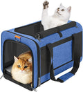 Pet Carrier Large Cats 20 lbs Top Load/Soft Sided Small Dog Travel by GAPZER