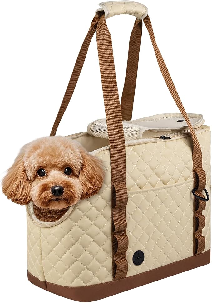 Dog Purse Carrier for Small Dogs, Soft Sided Pet Carrier by Homsunyi