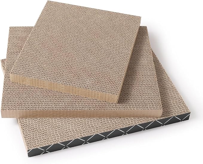 Refill Scratch Pads for Hide & Scratch Vertical Cat Scratcher Box by HideScratch