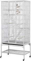 Yaheetech 69'' Extra Large Bird Cage Metal Parrot Cage w/Detachable Stand by Yaheetech
