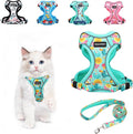 Halypet Cat Harness and Leash Set Cute Escape Proof Vest Harness by DOMoreWithYourPet