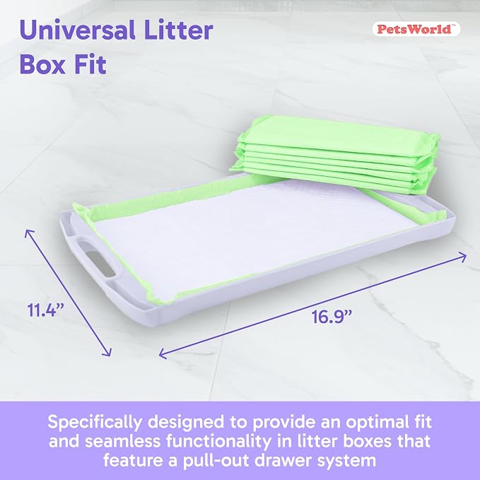 PetsWorld Universal Fit Multi-Cat Pad Refills - Image 2