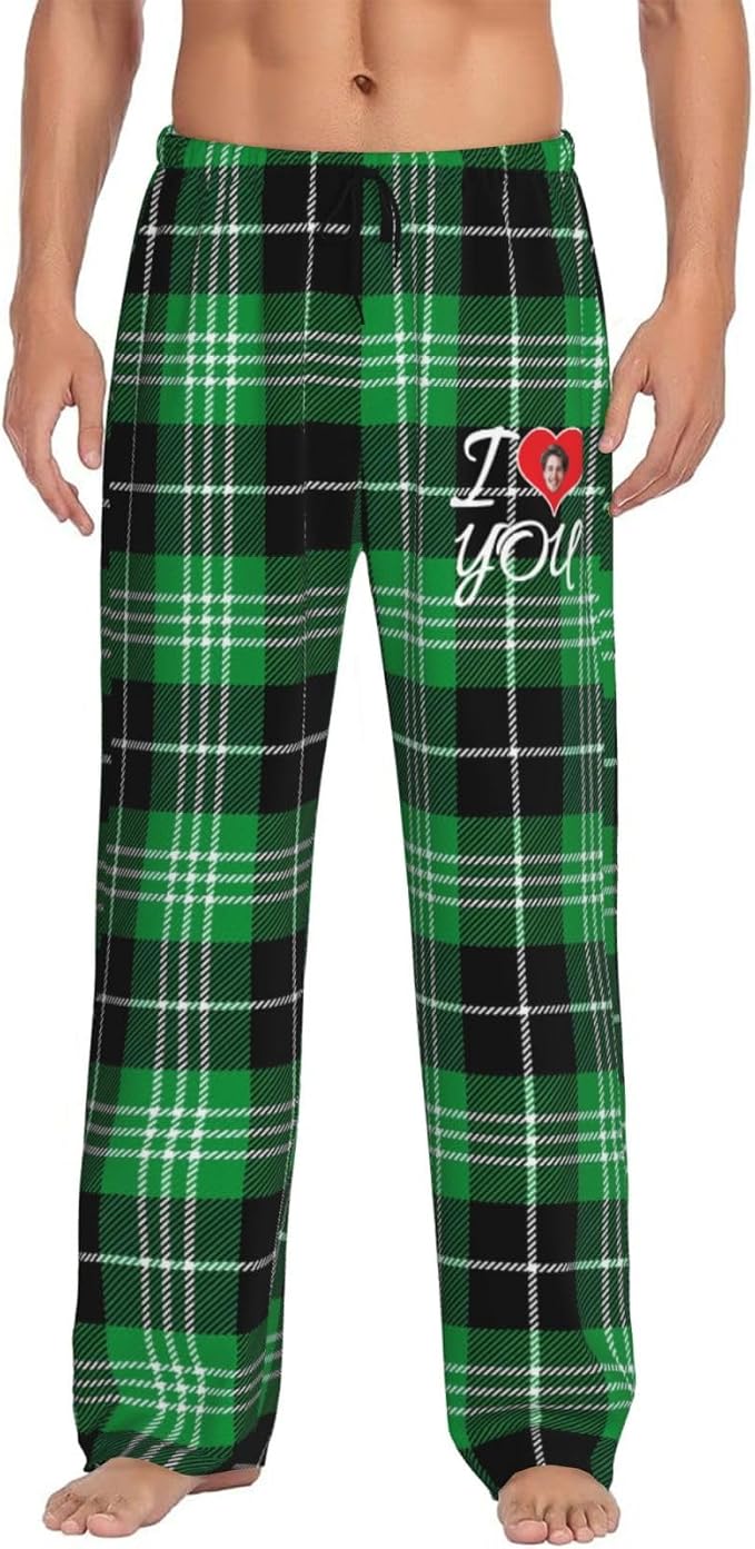 Personalized Pajama Pants For Men Women Custom Pajama Pants - Image 2