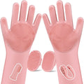 6PCS Pet Grooming Kit for Dogs, Cats and Horses | Dog Washing Gloves | Dog Bath by Augwind