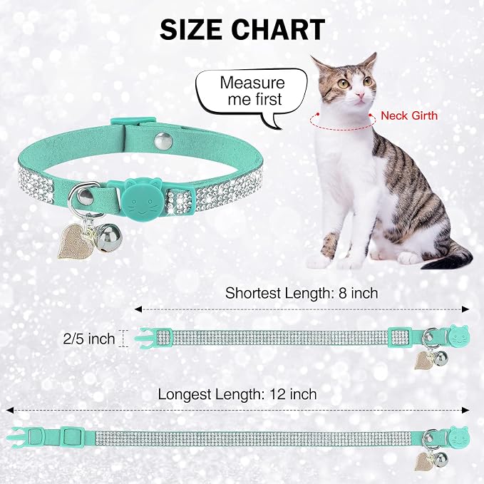 Rhinestone Cat Collar Breakaway - Image 4