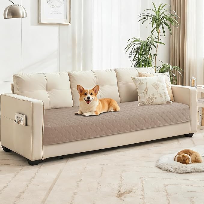 Waterproof Couch Covers for Pets, Waterproof Dog Bed Cover, Anti-Slip Soft Dog - Image 8