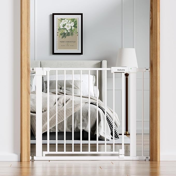 BABELIO Baby Gate for Doorways and Stairs, 36-41" Pet Gate by BABELIO
