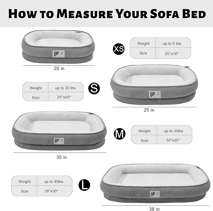 Orthopedic Cat Bed for Puppy, Cat Sofa Bed - Image 2
