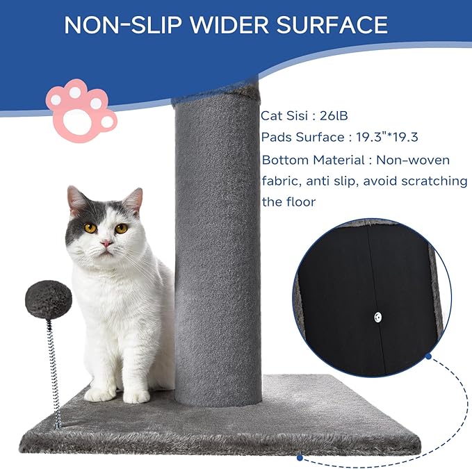 Cat Craft Cat Scratching Post Carpet Scratching Post 41" - Image 4