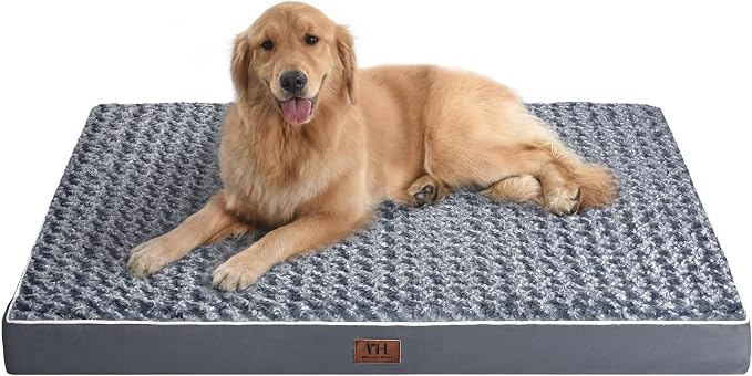 WESTERN HOME WH Large Dog Bed for Large, Medium Dogs, Orthopedic Pet Bed by WESTERNHOME