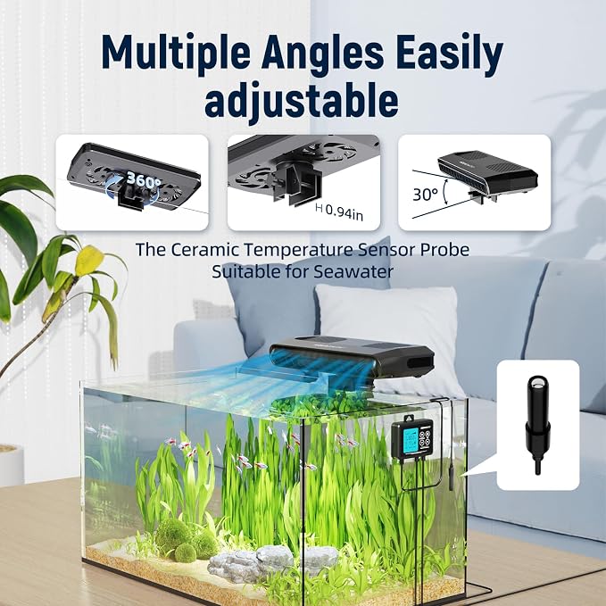 Aquarium Chiller Fan, Fish Tank Cooler - Image 6