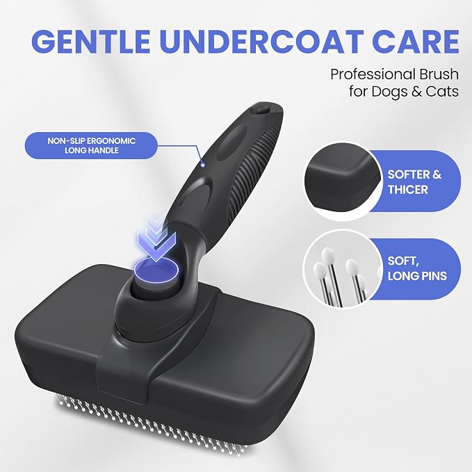 Self Cleaning Shedding Brush - Image 3