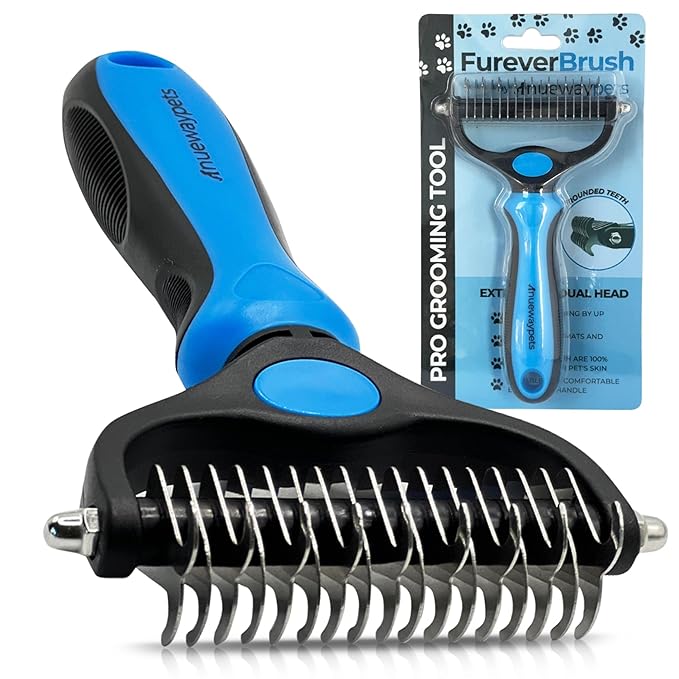 Reduce Shedding with The Original FureverBrush® by NuewayPets by NuewayPets