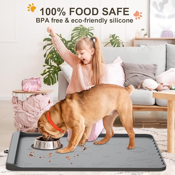 Dog Food Mat - Silicone Dog Mat - Image 7