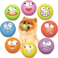 Squeaky Dog Toys Soft Latex Rubber Squeaky Dog Balls by HDSX