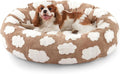 JOEJOY Donut Cat Beds for Indoor Cats, Round Calming Small Dog Bed by JOEJOY