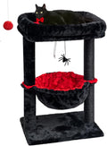 SYANDLVY Gothic Cat Tree with Coffin Bed by SYANDLVY