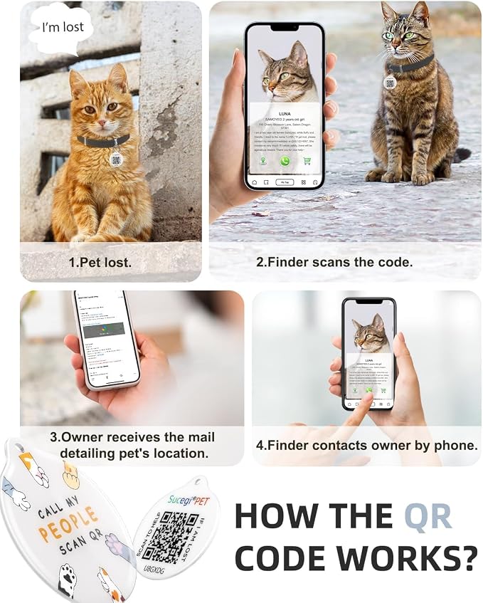 Cat Collar with Bell, Stretch Elastic Quick Release, Non Breakaway Lightweight - Image 5