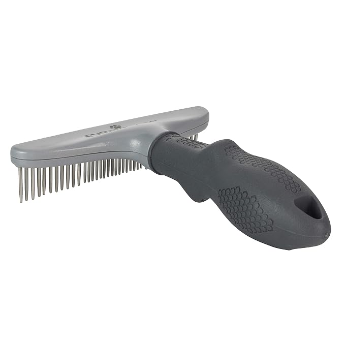 FURminator Dog/Cat Grooming Rake, Grooming Tool, Removes Loose Hair and Tangles - Image 6