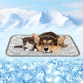 Rywell Cooling Mat for Dogs New Grey Edition, Washable Non-Toxic Summer Pet by Rywell