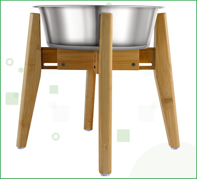 Dog Bowl Stand - Ideal for Large Breeds, Adjustable, Raises Pet Food Feeders - Image 7