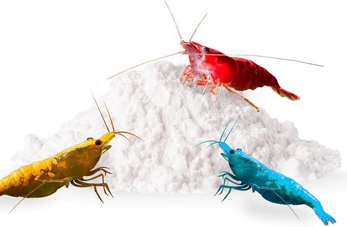 SunGrow Shrimp Calcium White Powder, Supports Healthy Molting, Improves Shell by SunGrow