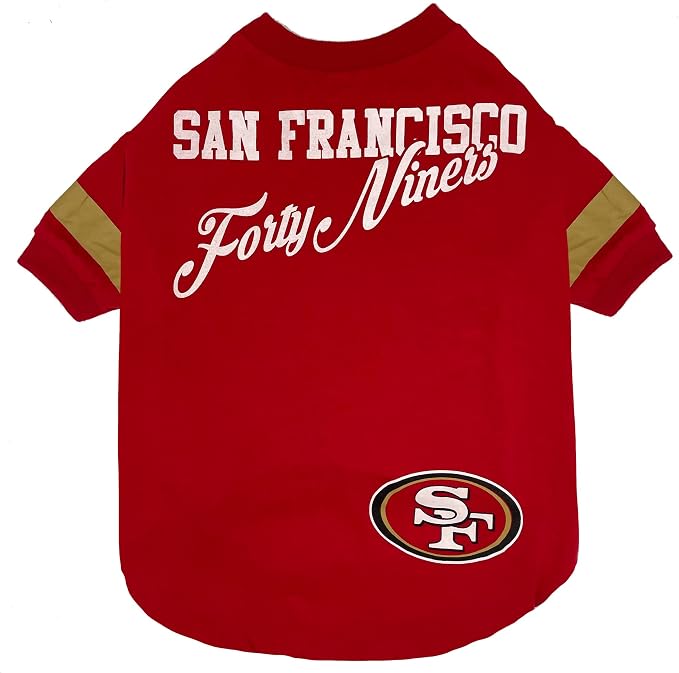 NFL San Francisco 49ers T-Shirt by PETSFIRST