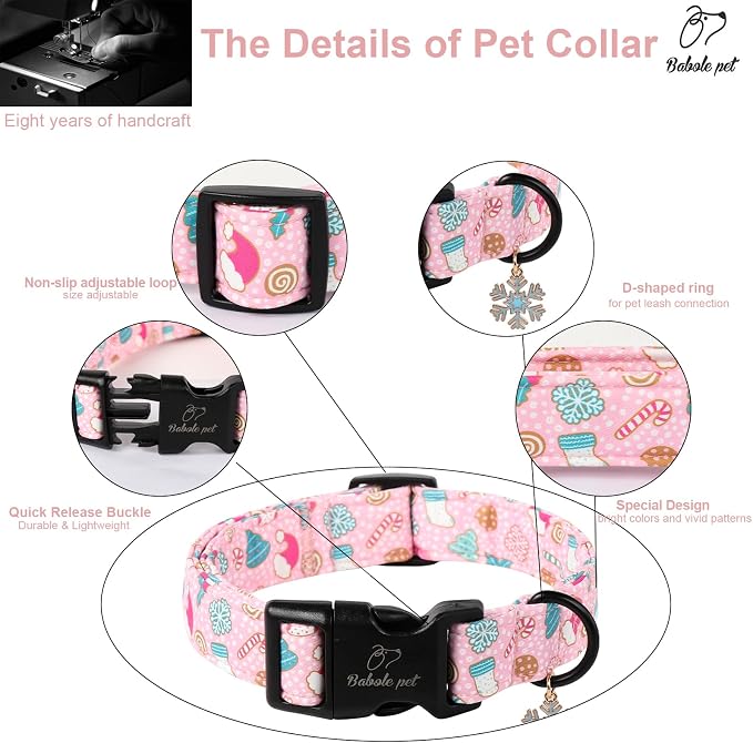Christmas Dog Collar for Puppy Small Dogs - Image 4