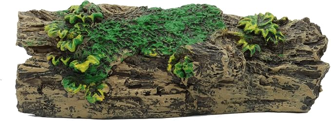 JIH Aquarium Decorations Resin Hollow Tree Trunk Ornament, Bettas House Cave - Image 5