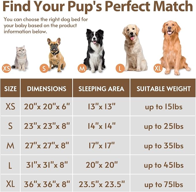 JOLLYVOGUE Calming Dog Bed Large Size Dog, Anti-Anxiety Donut Large Pet Bed - Image 7