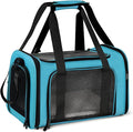 Henkelion Pet Carrier for Small Medium Cats Puppies up to 15 Lbs, Airline by Henkelion
