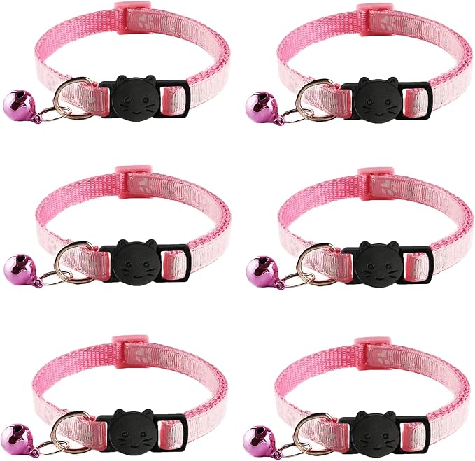 6 Pack Breakaway Cat Collar by Unknown