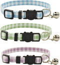 Breakaway Cat Collars with Bell, Durable & Safe Cute Kitten Collars Safety by XPangle