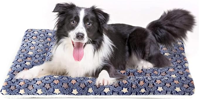 Mora Pets Dog Bed Crate Pad Ultra Soft Pet Bed by MoraPets
