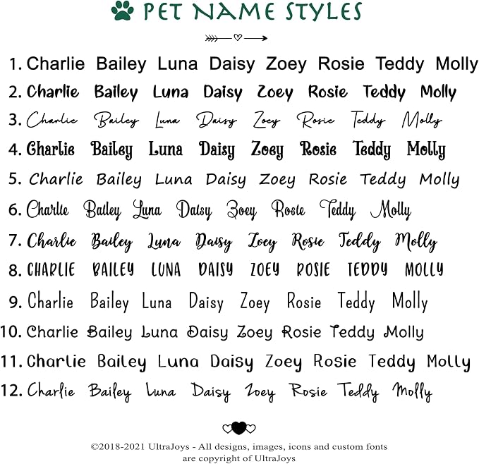Ultra Joys Cat ID Tag Personalized Pet Tags, Durable Stainless Steel Small Pet - Image 6