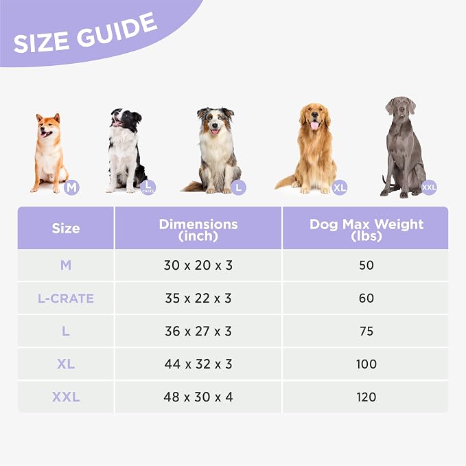 LE SURE Outdoor Waterproof Dog Bed - Image 6