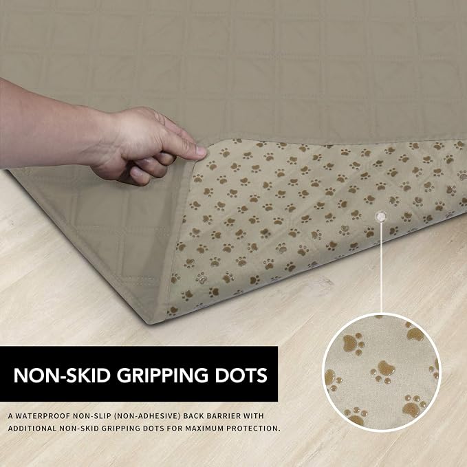 Easy-Going 100% Waterproof Dog Bed Cover, Non-Slip Pet Blanket - Image 3