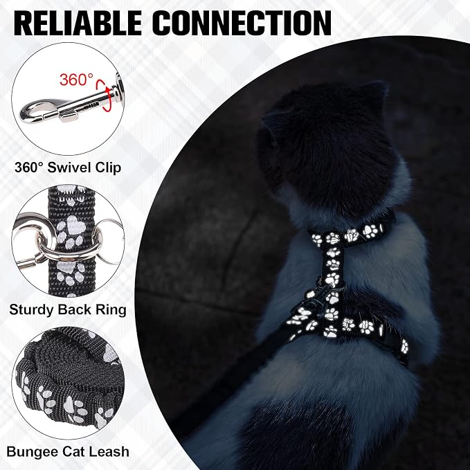 BEAUTYZOO Cat Harness and Leash Set Escape Proof - Image 3