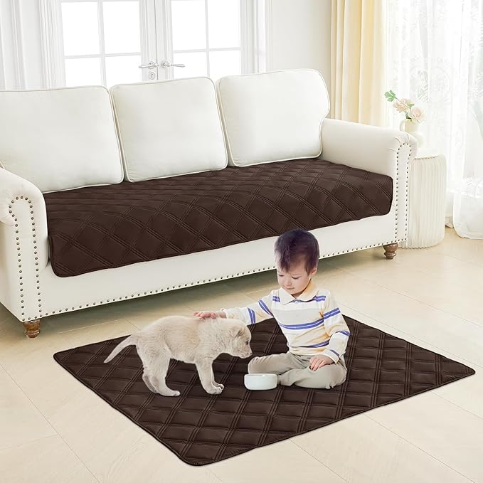 Smiry Waterproof Dog Bed Cover Blanket 68x82, Soft Reversible Pet Blanket - Image 7