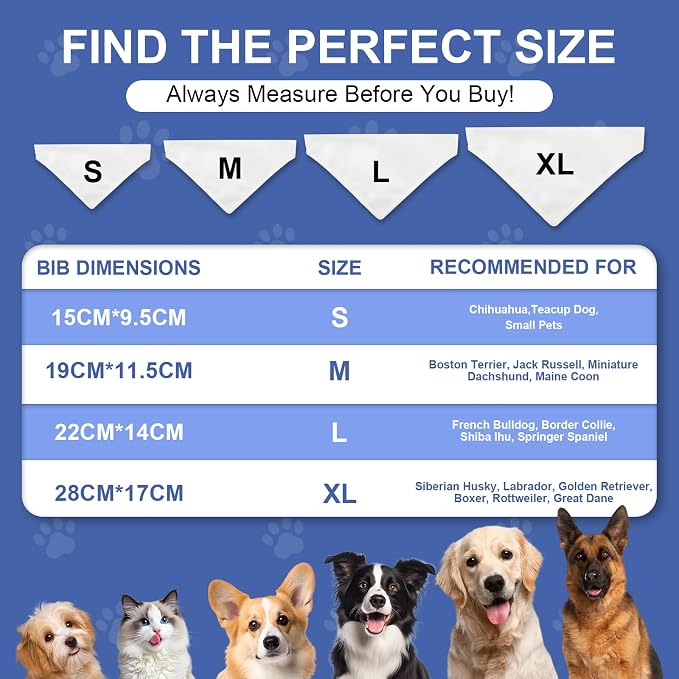 Personalized Dog Bandana Custom Name & Design, Premium Custom Dog Bandana - Image 7