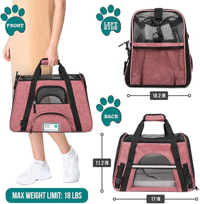 PetAmi Airline Approved Pet Carrier - Image 2