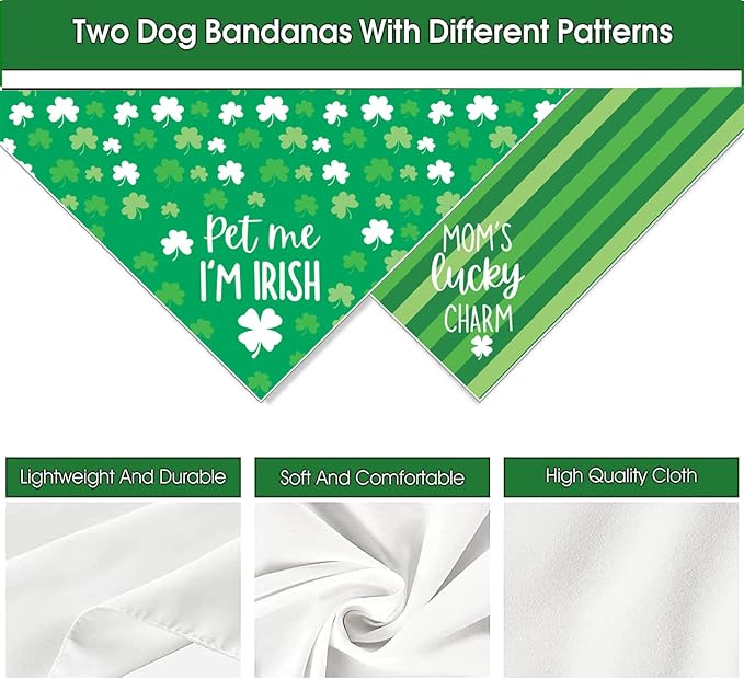 St Patrick's Day Dog Bandanas - Image 6