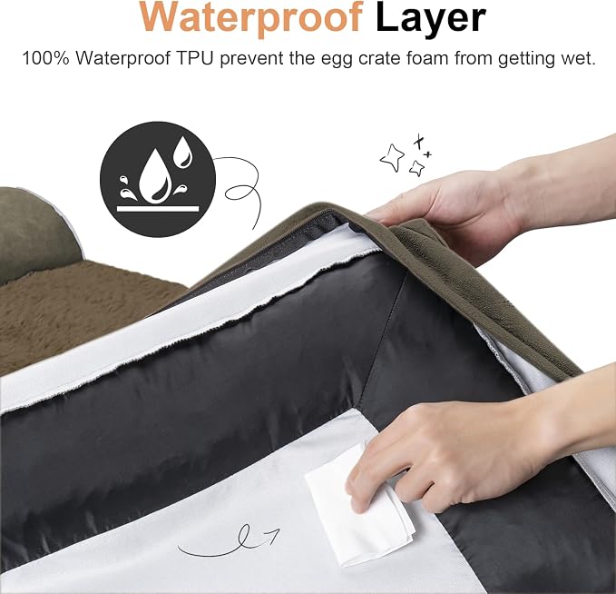 Large Dog Bed Orthopedic Washable: Beds Bolster XL Bed Big XLarge Dogs Memory - Image 4